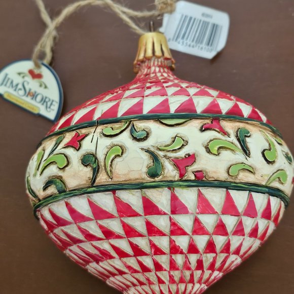 Jim Shore Christmas Scene Diorama; Hanging Ornaments; Family Tree Santa - Picture 6 of 10